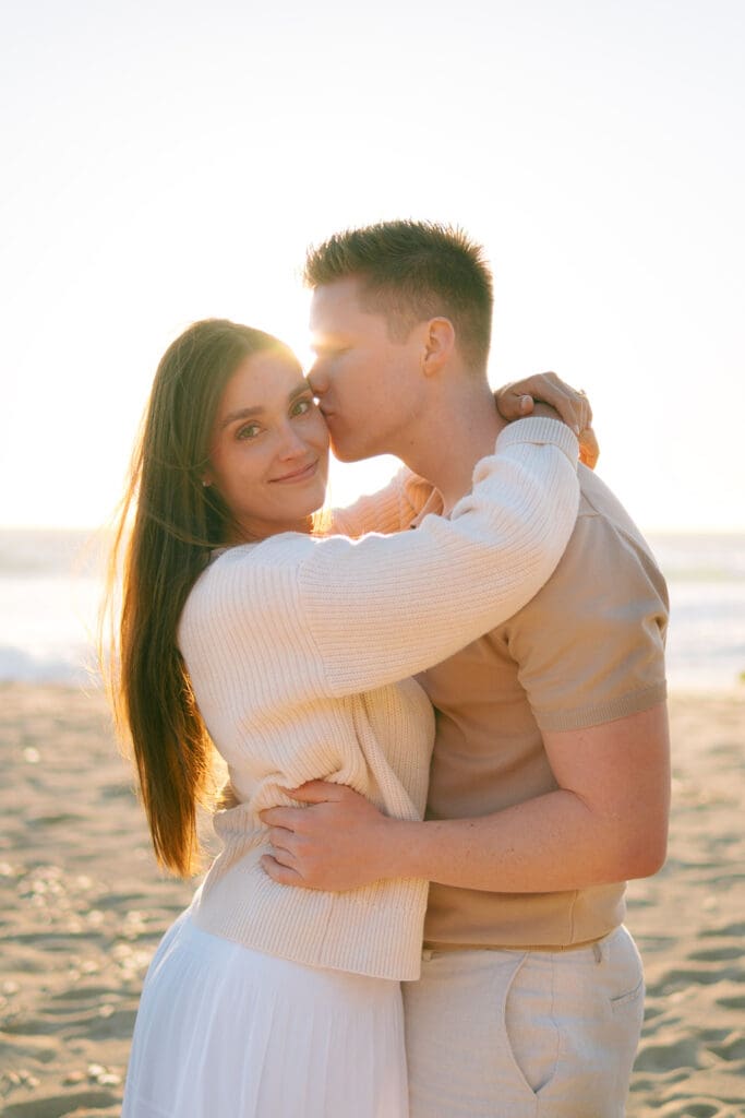 Sunset Proposal In Big Sur